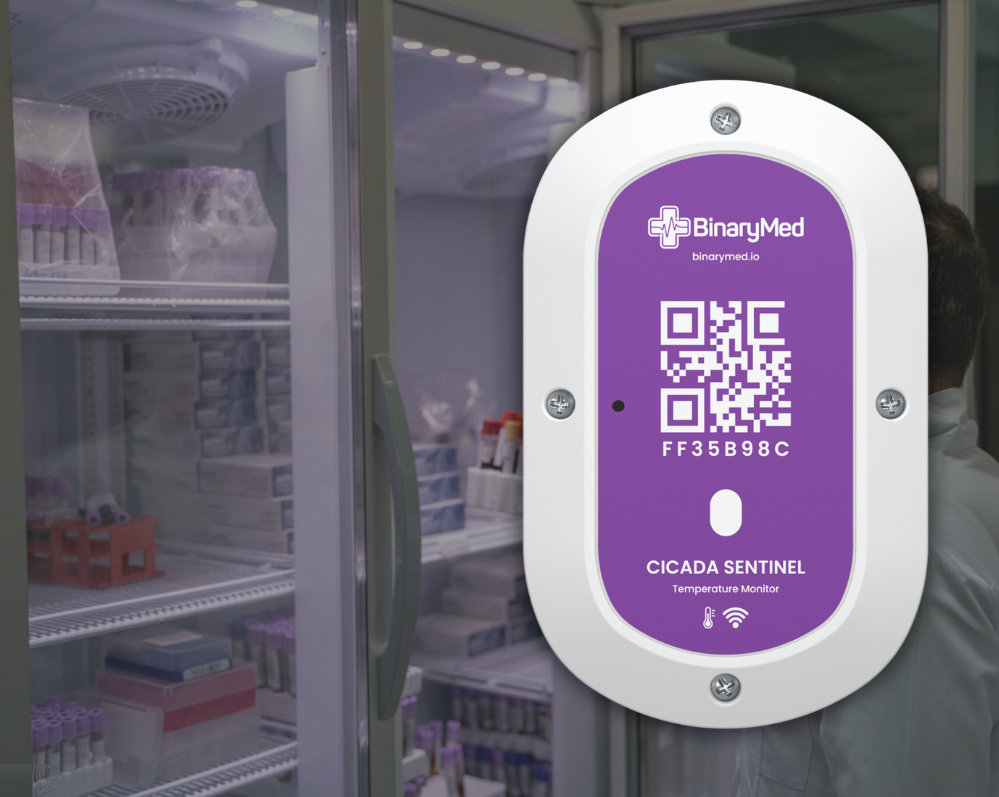 cicada sentinel for lab and fridge temperature monitoring